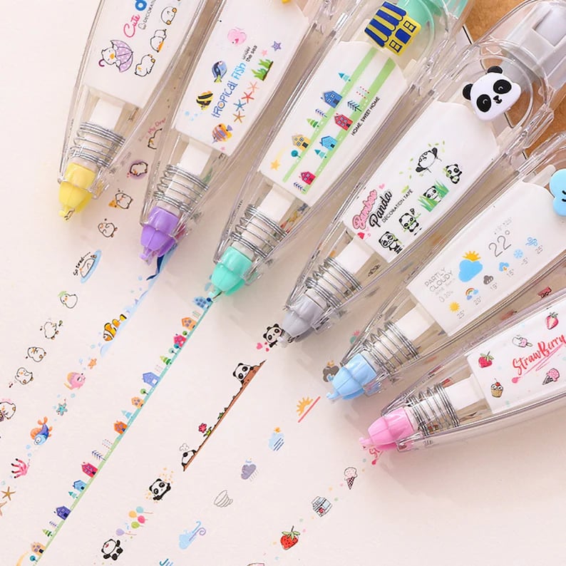 DIY Cute Press Type Decorative Pen