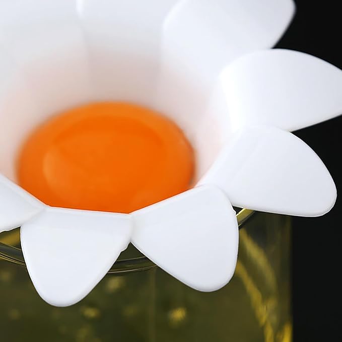 Egg White Separator Tool Flower Design For Kitchen