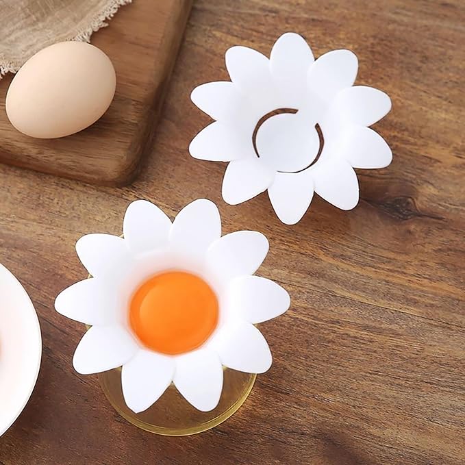 Egg White Separator Tool Flower Design For Kitchen