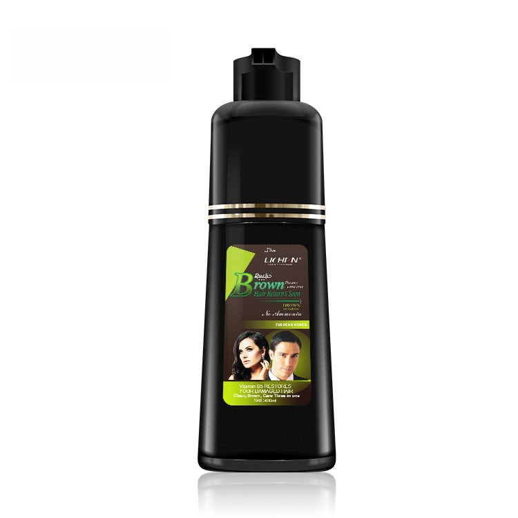 Lichen Hair Color Shampoo for Men/Women