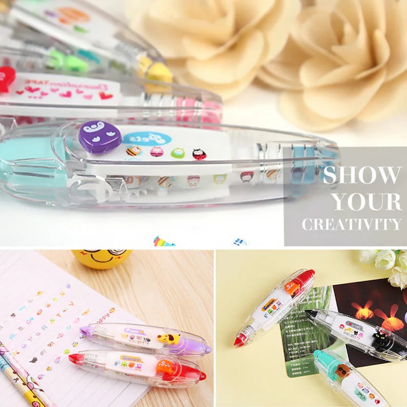 DIY Cute Press Type Decorative Pen