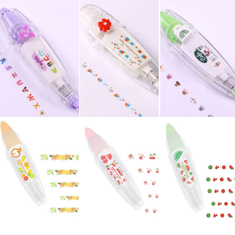 DIY Cute Press Type Decorative Pen
