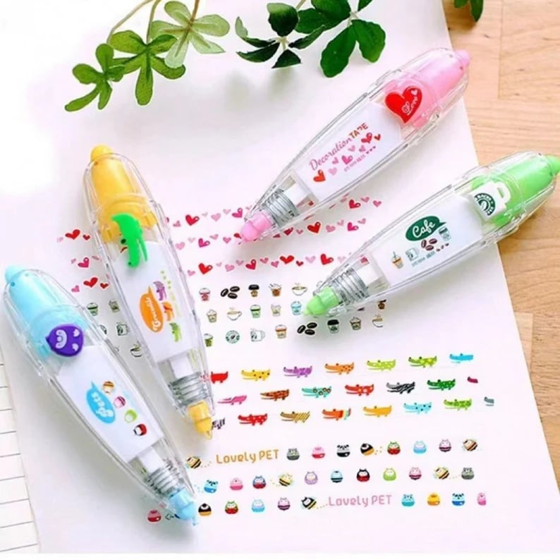 DIY Cute Press Type Decorative Pen