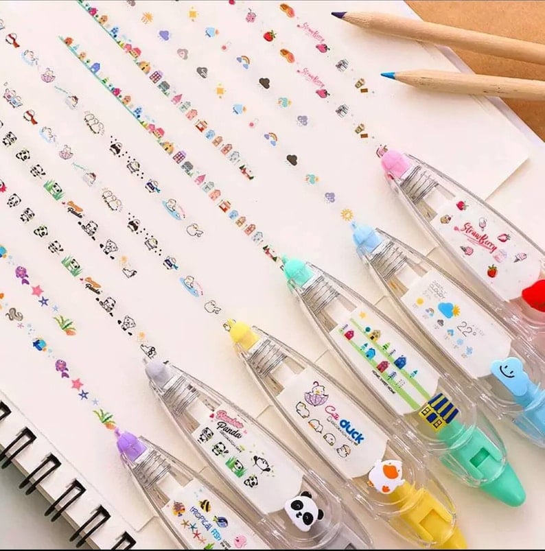 DIY Cute Press Type Decorative Pen