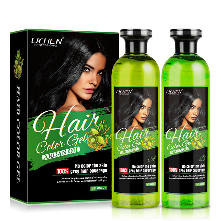 Lichen Hair Color Gel For Men and Women
