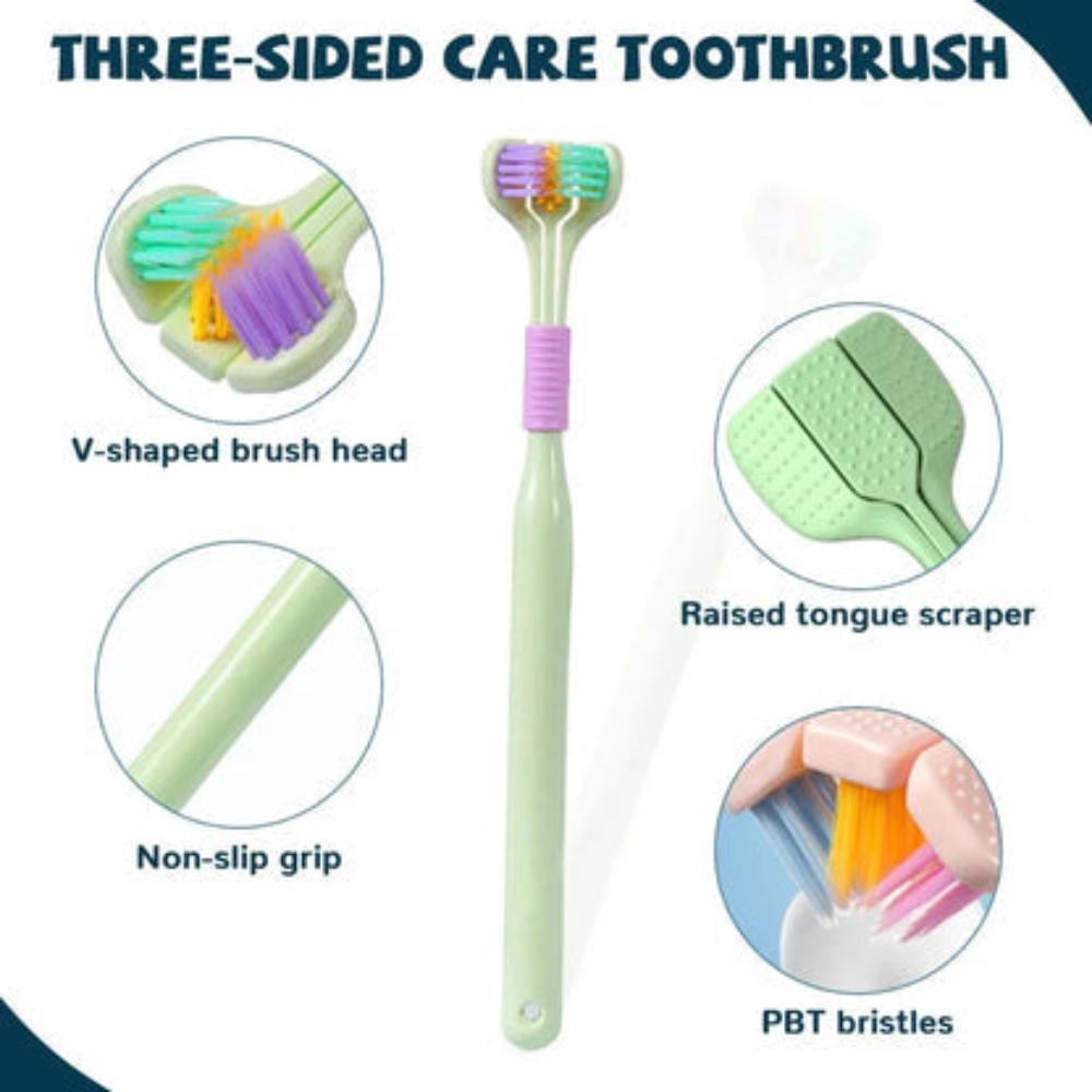 3 Sided Modern Toothbrush