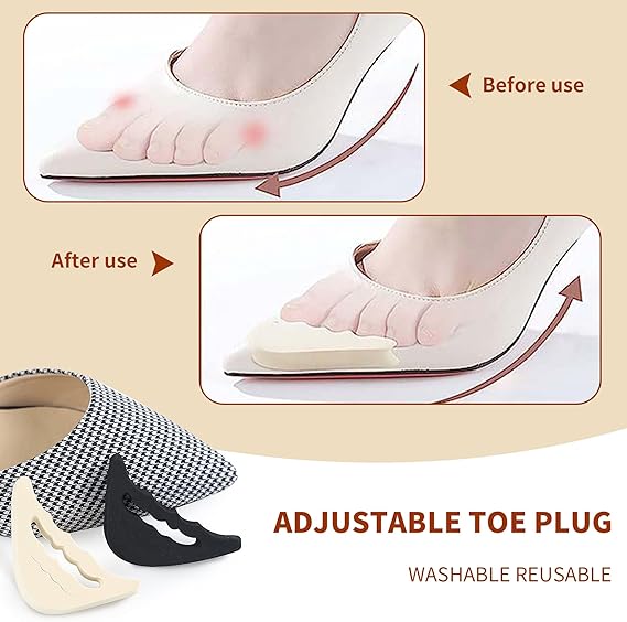 Reusable Toe Plug Soft Foam