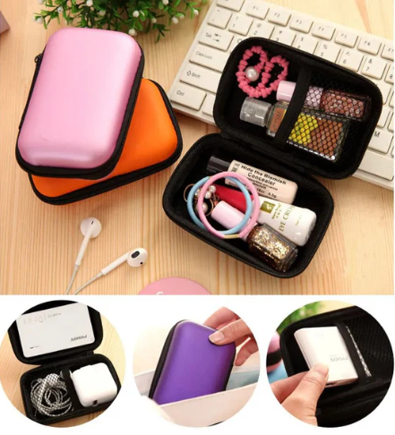 Mini Portable Earphone Bag