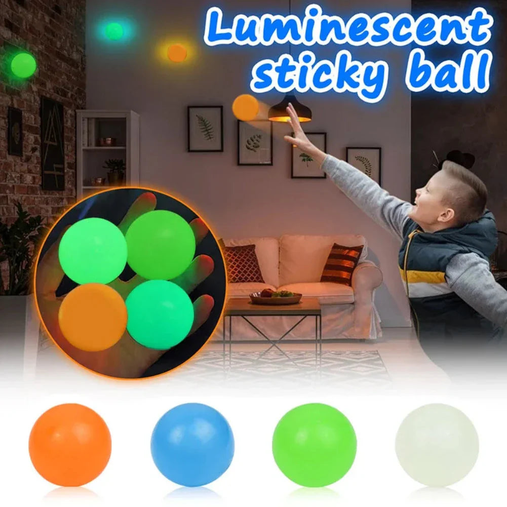 Sticky Glow Balls