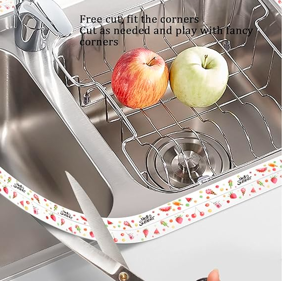 Kitchen Sink Seam Stickers Self-Adhesive Corner Tape (3 METER ROLL)