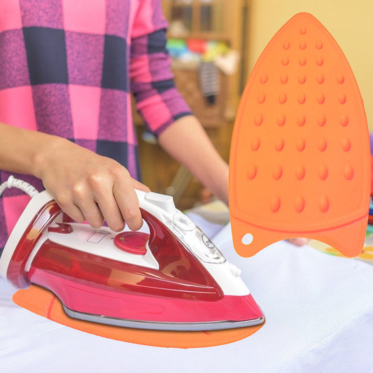 Heat-Resistant Silicone Iron Rest Pad for Ironing Board Steam Compact Iron