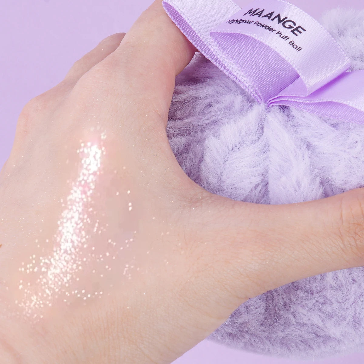 Puff Glitter Powder For Face and Body