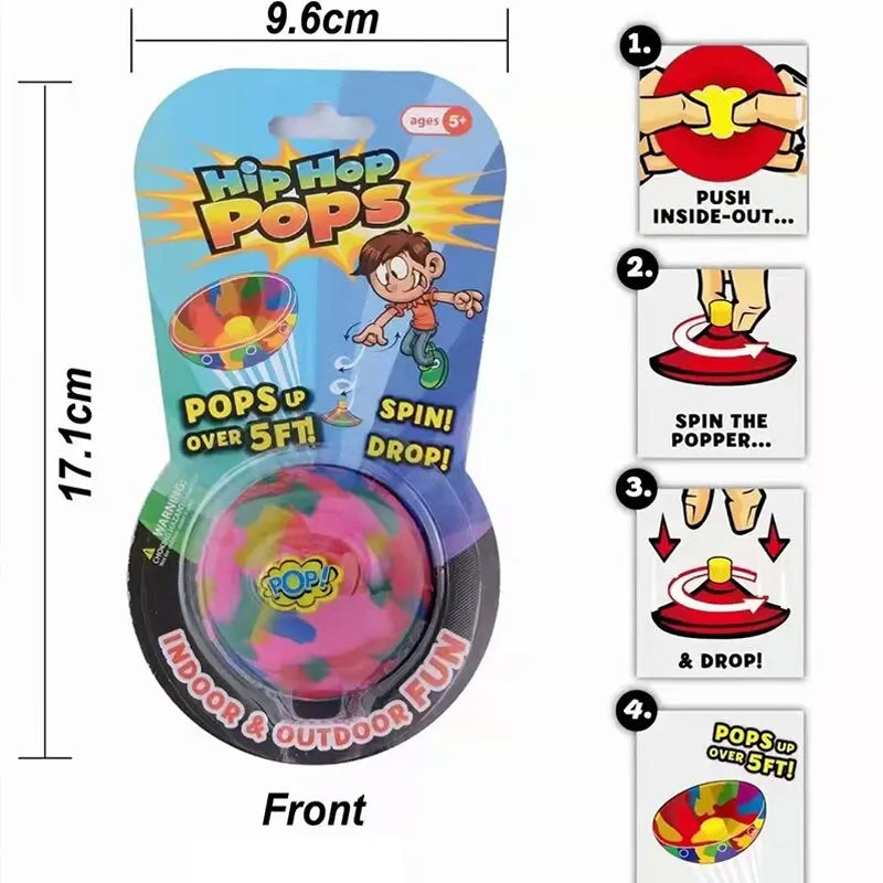 HIP HOP JUMPING BOUNCE FIDGET TOY