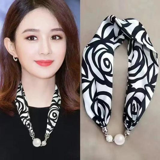 Magnetic Buckle Scarf headband